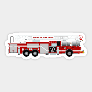 Ardsley Fire Department Ladder Sticker